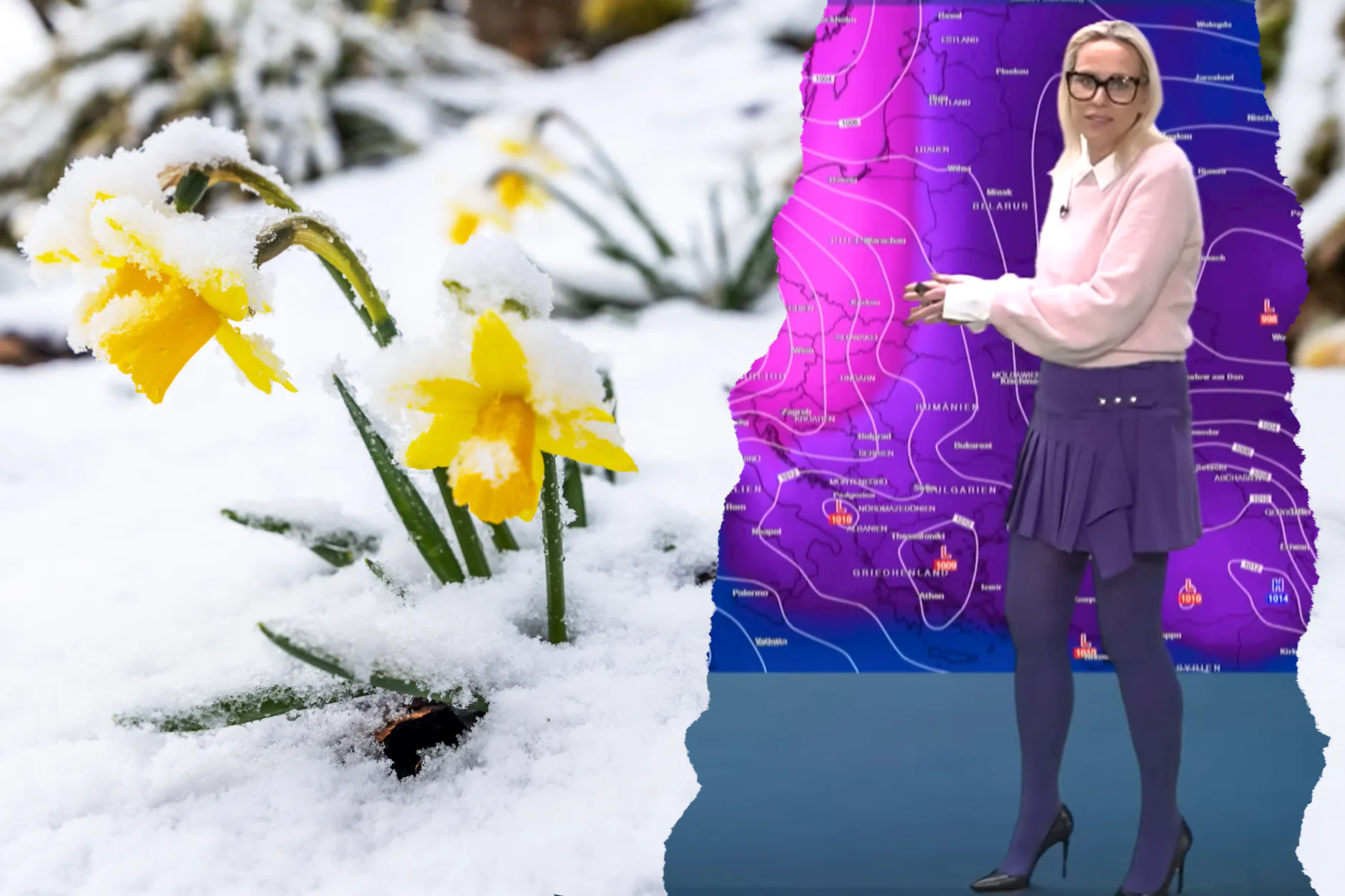 Kälte, Wärme, Winter, Frühling? Aktuell kann sich das Wetter nicht wirklich entscheiden. Welche Prognosen am Osterwochenende wirklich eintreffen, muss man deshalb abwarten.