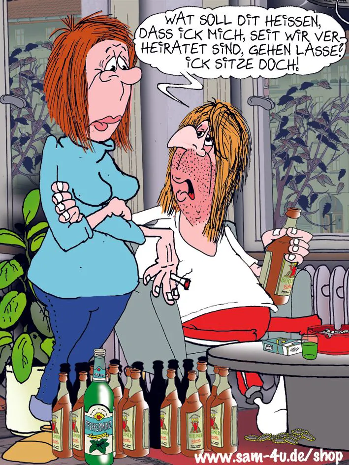 Der Cartoon des Tages kommt auch heute wie jeden Tag von unserem Zeichner Sam Paff aus Berlin. Sie werden seinen Berliner Humor lieben!