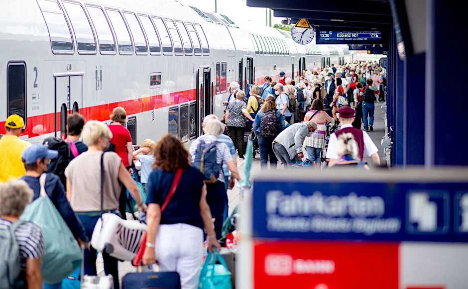 Die Deutsche Bahn verzeichnet zu Ostern eine deutlich steigende Nachfrage
