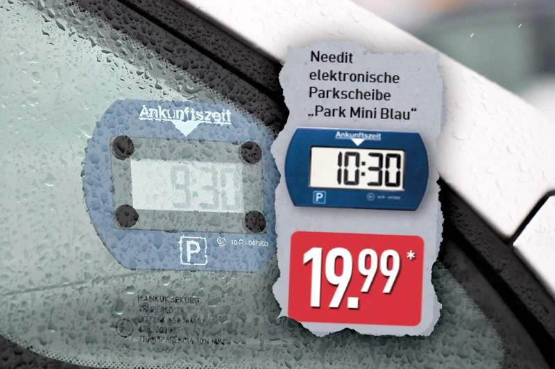 Aldi verkauft digitale Parkscheibe! Ist das Teil wirklich erlaubt?