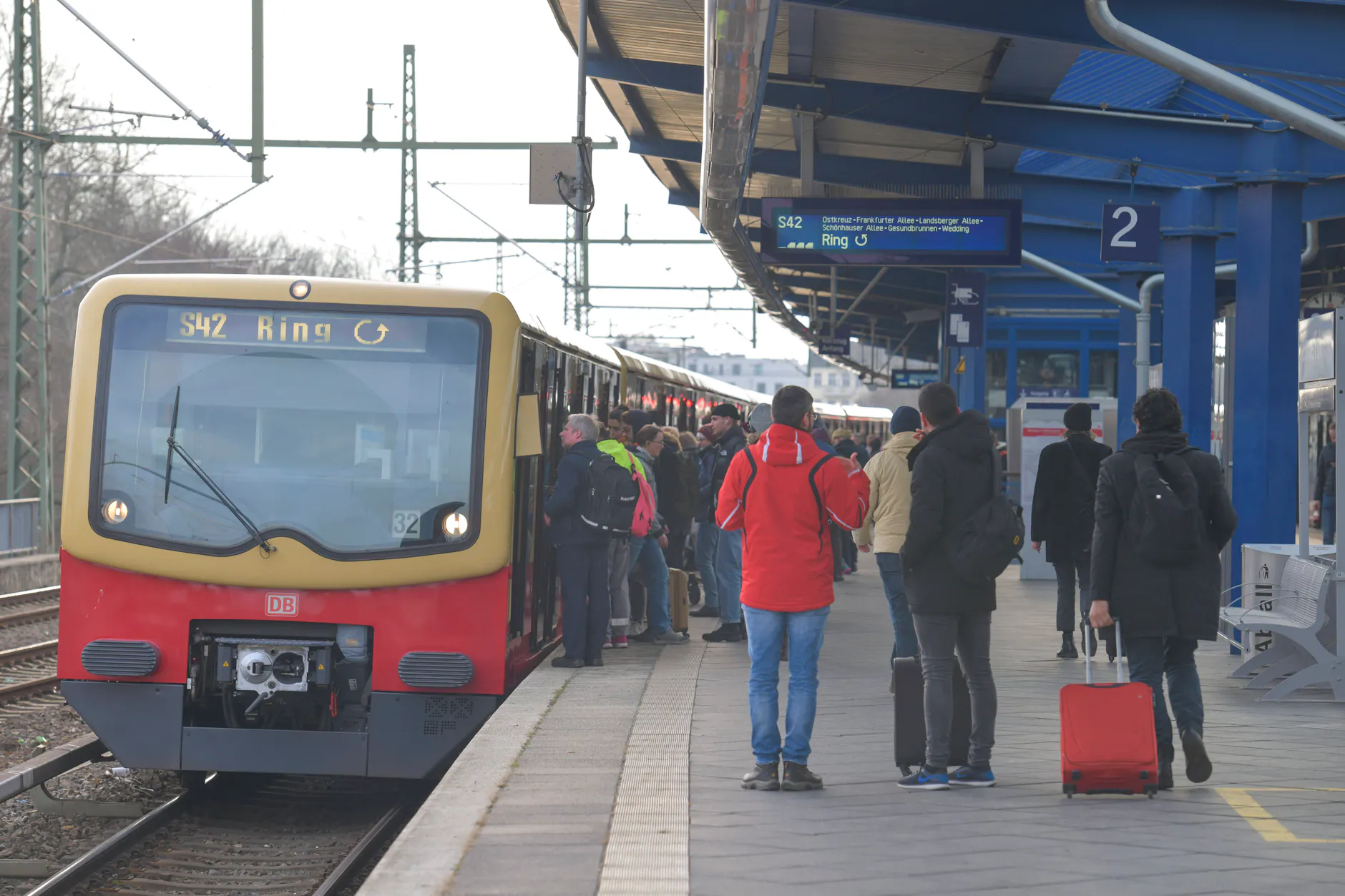 Ringbahn unterbrochen: Am Montag beginnen die Chaostage bei der S-Bahn