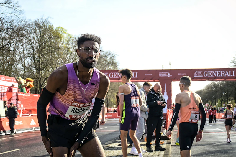 Berliner Halbmarathon: Amanal Petros läuft erneut deutschen Rekord