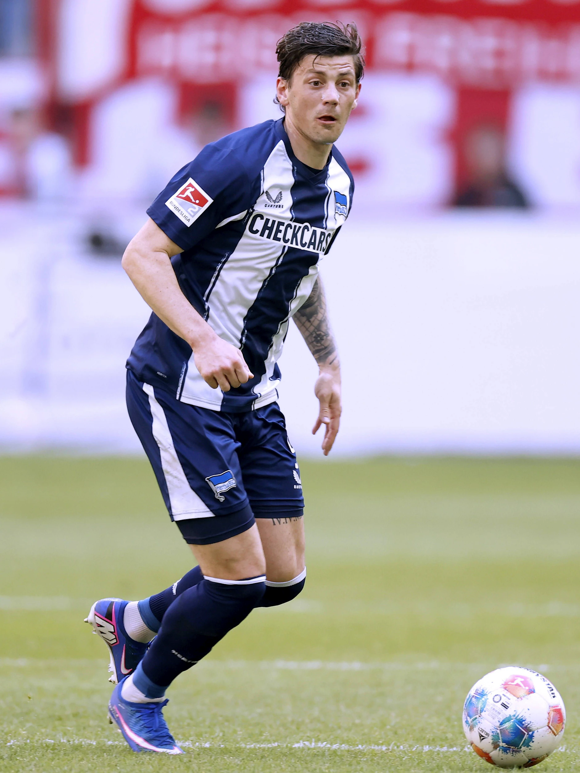 Stürmer David Kownacki ist endlich gesund und peilt mit Hertha BSC sieben Siege in Serie für den Aufstieg an. 