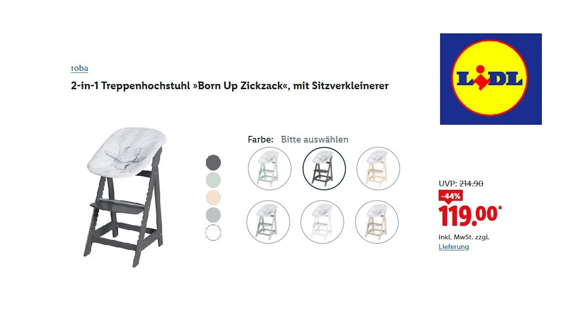 2-in1-Treppenhochstuhl