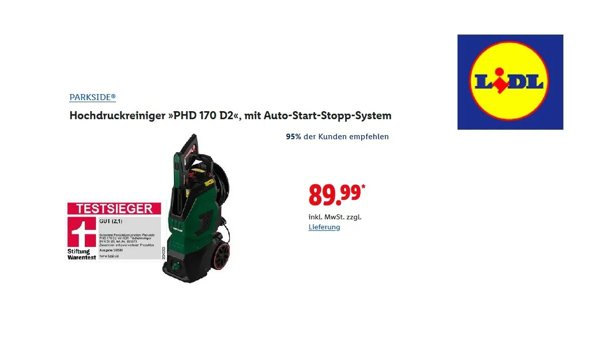 PARKSIDE Hochdruckreiniger