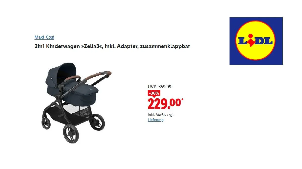 Kinderwagen von Maxi Cosi