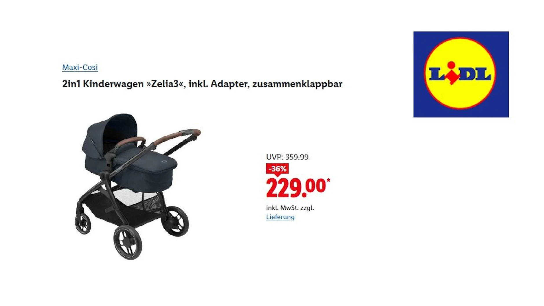 Kinderwagen von Maxi Cosi