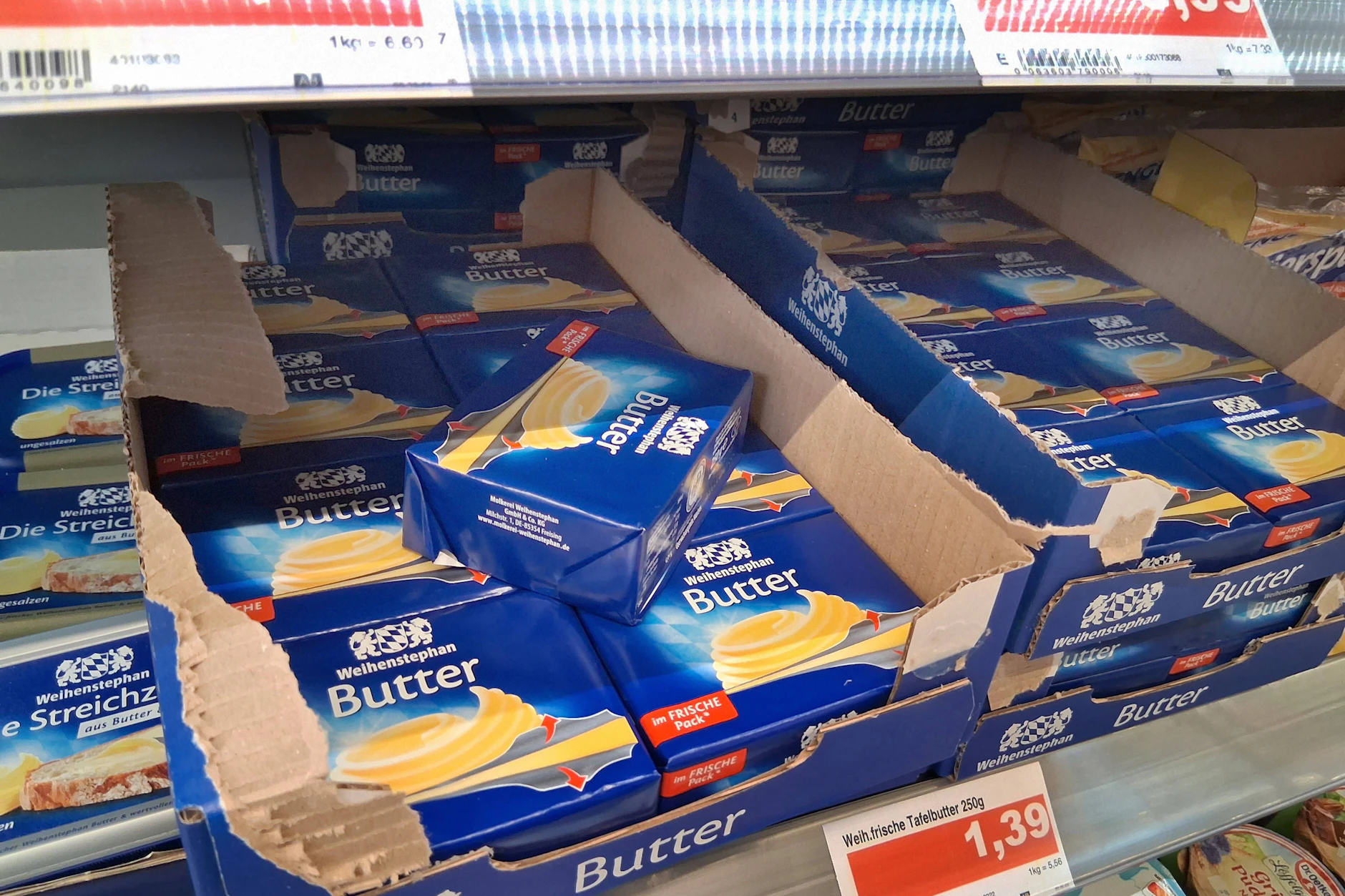 Molkerei-Produkte sind in Berlin und Brandenburg aktuell sehr günstig.