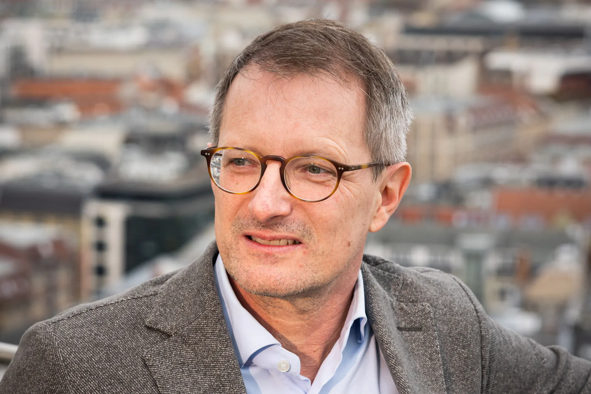 BSW-Spitzenkandidat Alexander King: „Das BSW ist die Berliner Friedenspartei.“