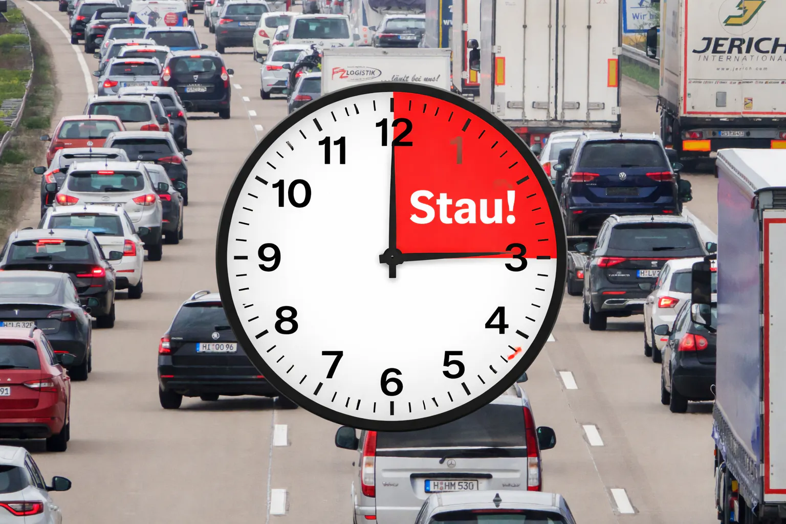 Über Ostern drohen auf vielen Autobahnen lange Staus. Wir sagen Ihnen, an welchen Tagen zu welchen Uhrzeiten die Straßen besonders voll sind.