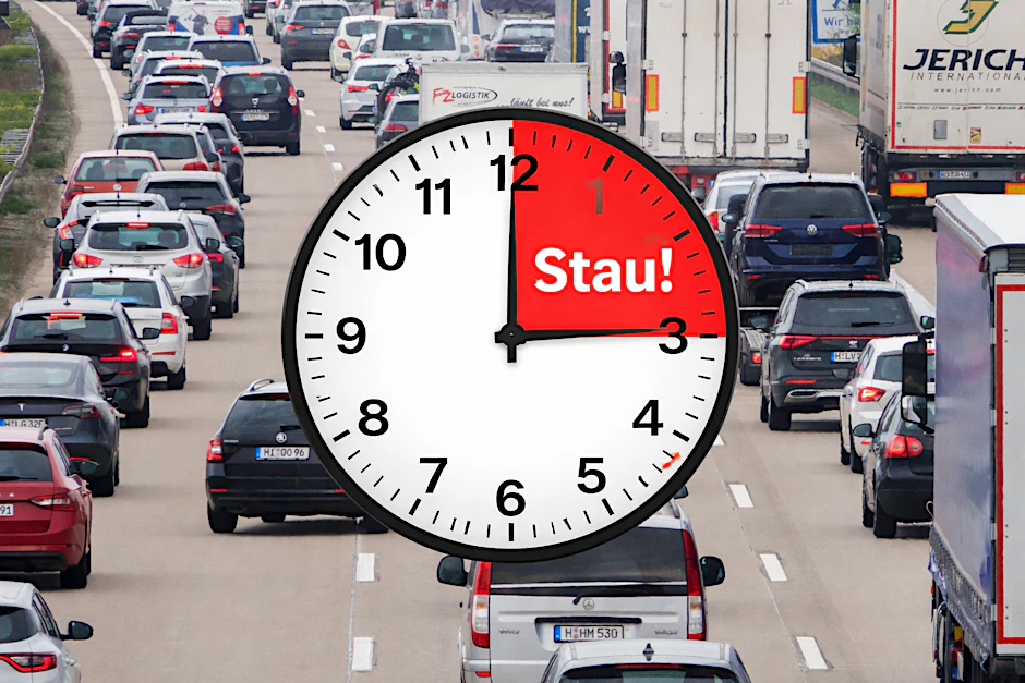 Über Ostern drohen auf vielen Autobahnen lange Staus. Wir sagen Ihnen, an welchen Tagen zu welchen Uhrzeiten die Straßen besonders voll sind.