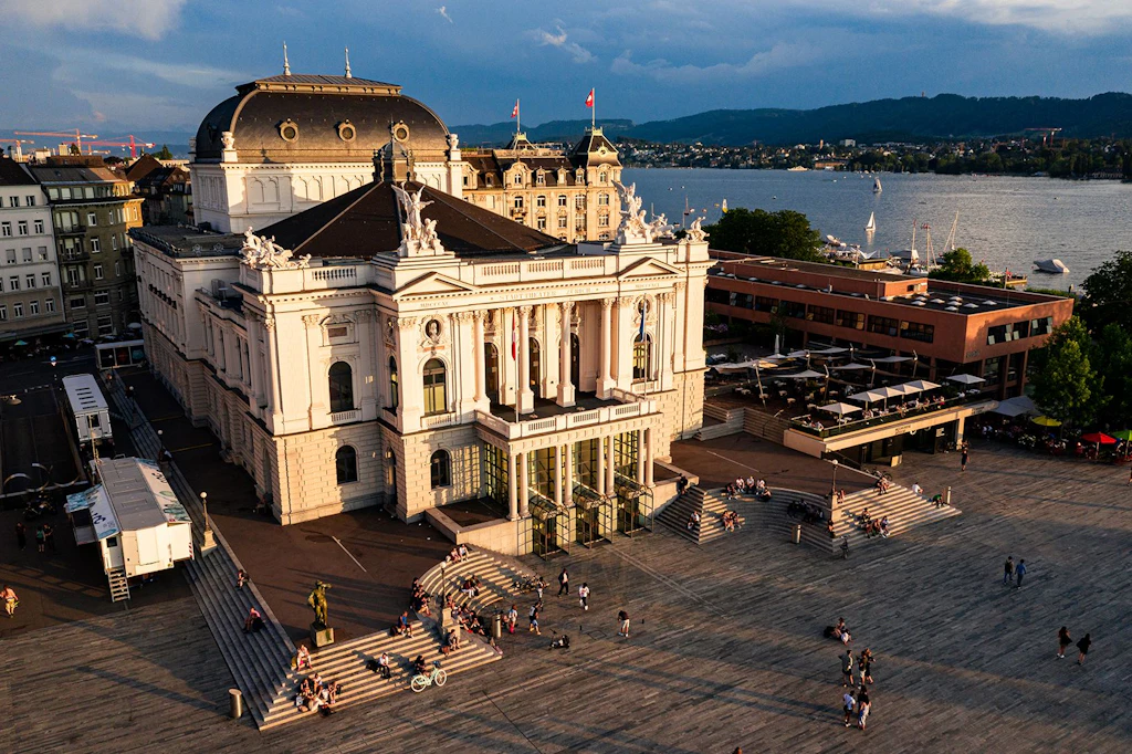 Das Opernhaus in Zürich