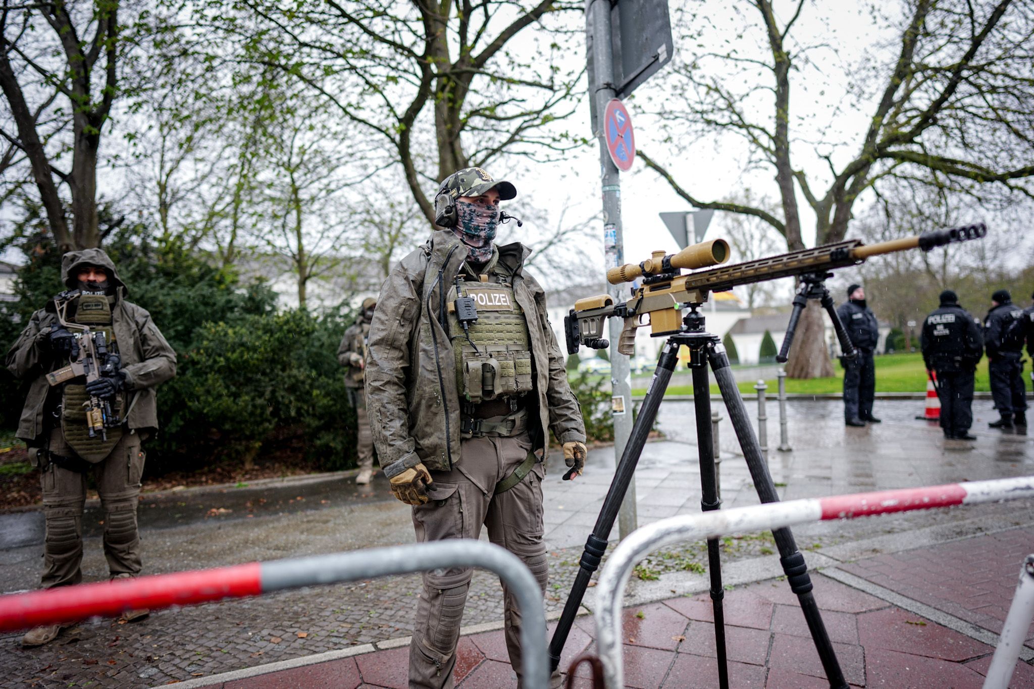 Demos und Polizei-Großeinsatz: Staatsbesuch aus Syrien sorgt für Ausnahmezustand in Berlin