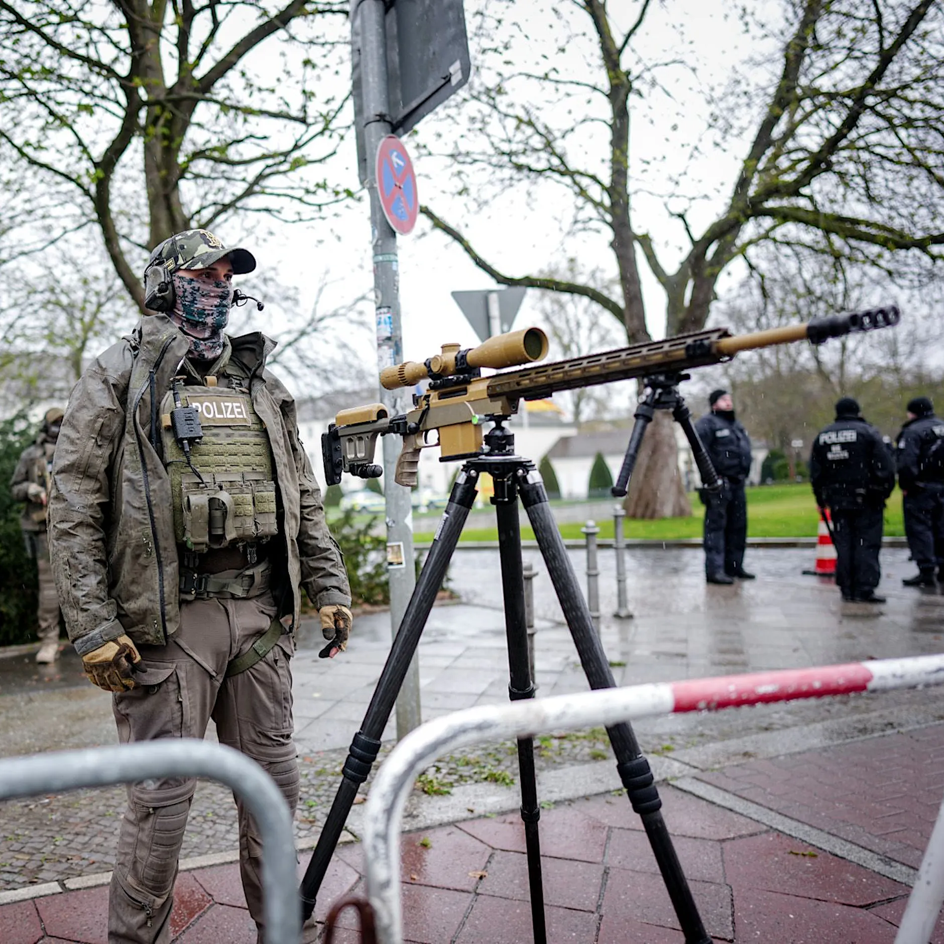 Demos und Polizei-Großeinsatz: Staatsbesuch aus Syrien sorgt für Ausnahmezustand in Berlin