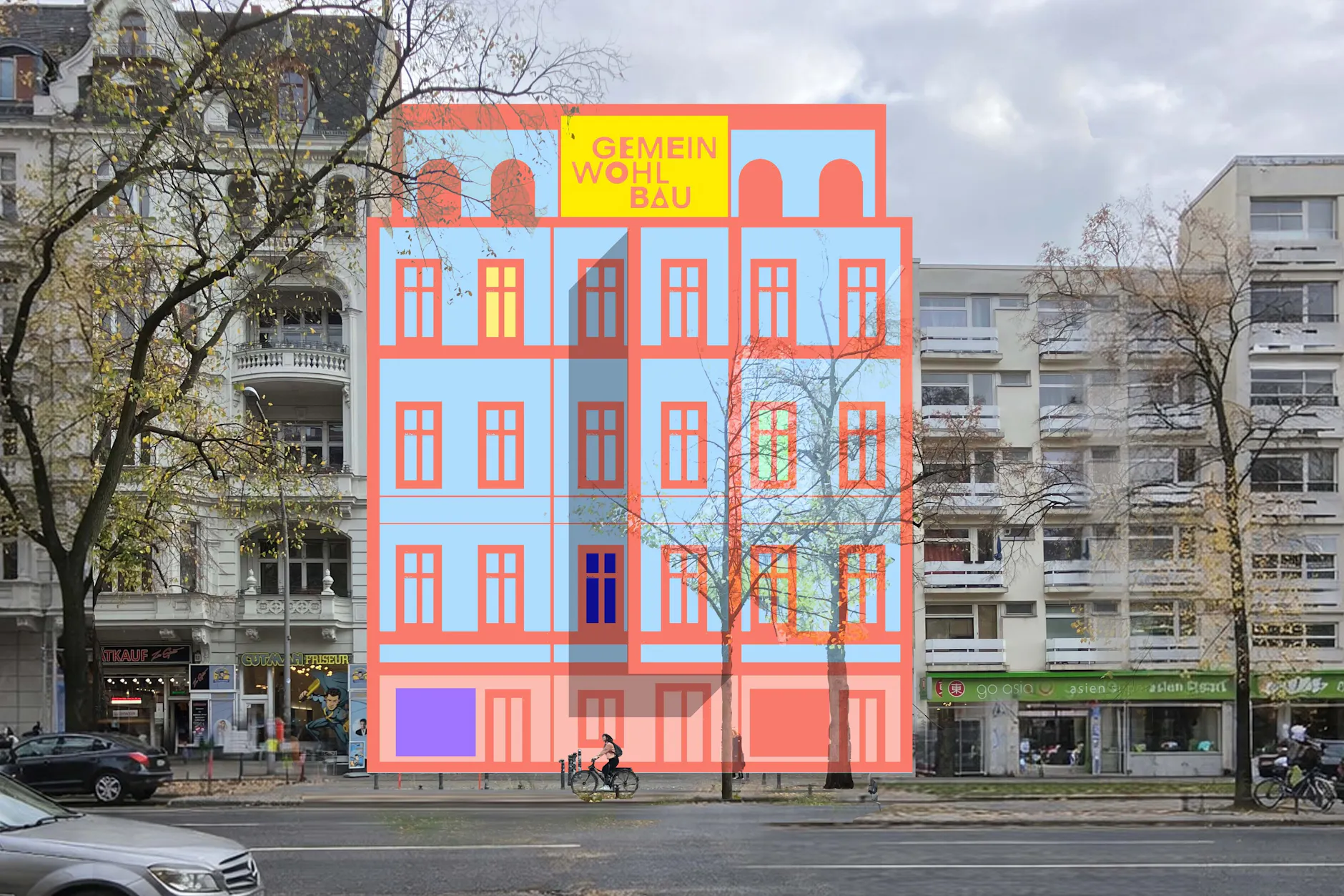 Gemeinwohlbau will in Berlins zahlreiche Baulücken bezahlbare Wohnungen bauen.