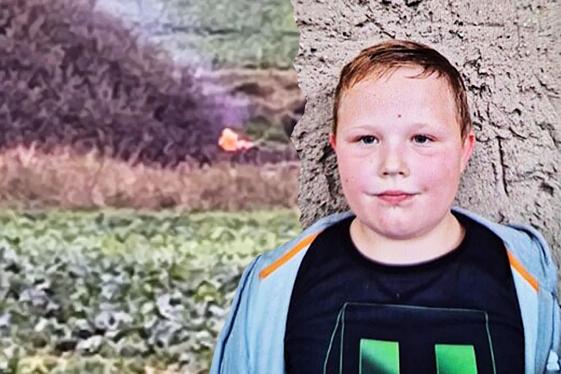 Die Leiche von Fabian aus Güstrow wurde an einem Tümpel bei Klein Upahl verbrannt. Das Foto, das die Behörden später veröffentlichten, zeigt das Feuer. Die Tat war laut Experten ungewöhnlich brutal.