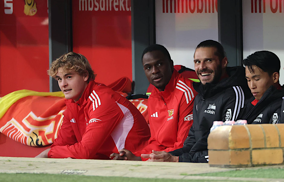 Tom Rothe (l.) und Ilyas Ansah (2.v.l.) sind in ihrer Entwicklung in dieser Saison ein wenig stecken geblieben.