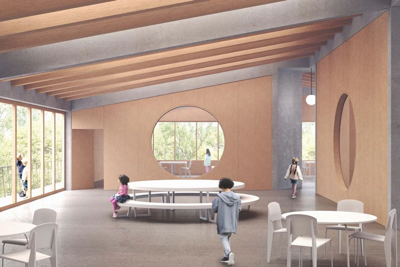 Berlin baut Zukunft: Größte neue Schule der Stadt in Adlershof ist fast fertig