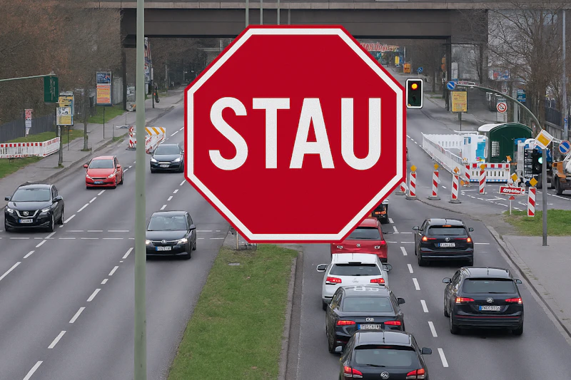Baustellenchaos auf der Berliner B1/B5: Stau in den Osterferien unvermeidlich!
