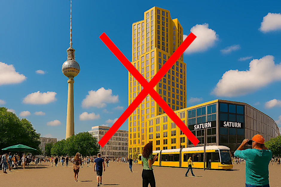 Der in sich gedrehte Wolkenkratzer am Alexanderplatz: So wird es den Hines-Turm nicht geben (Symbolbild).
