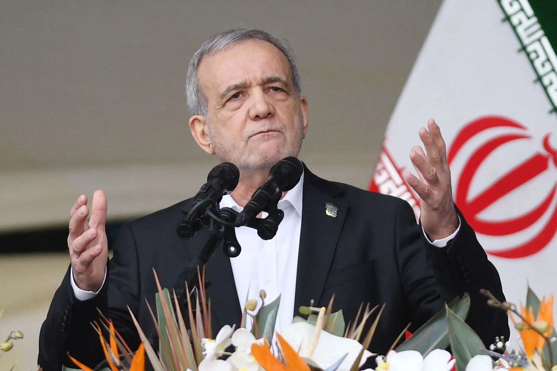 Der iranische Präsident Massud Peseschkian