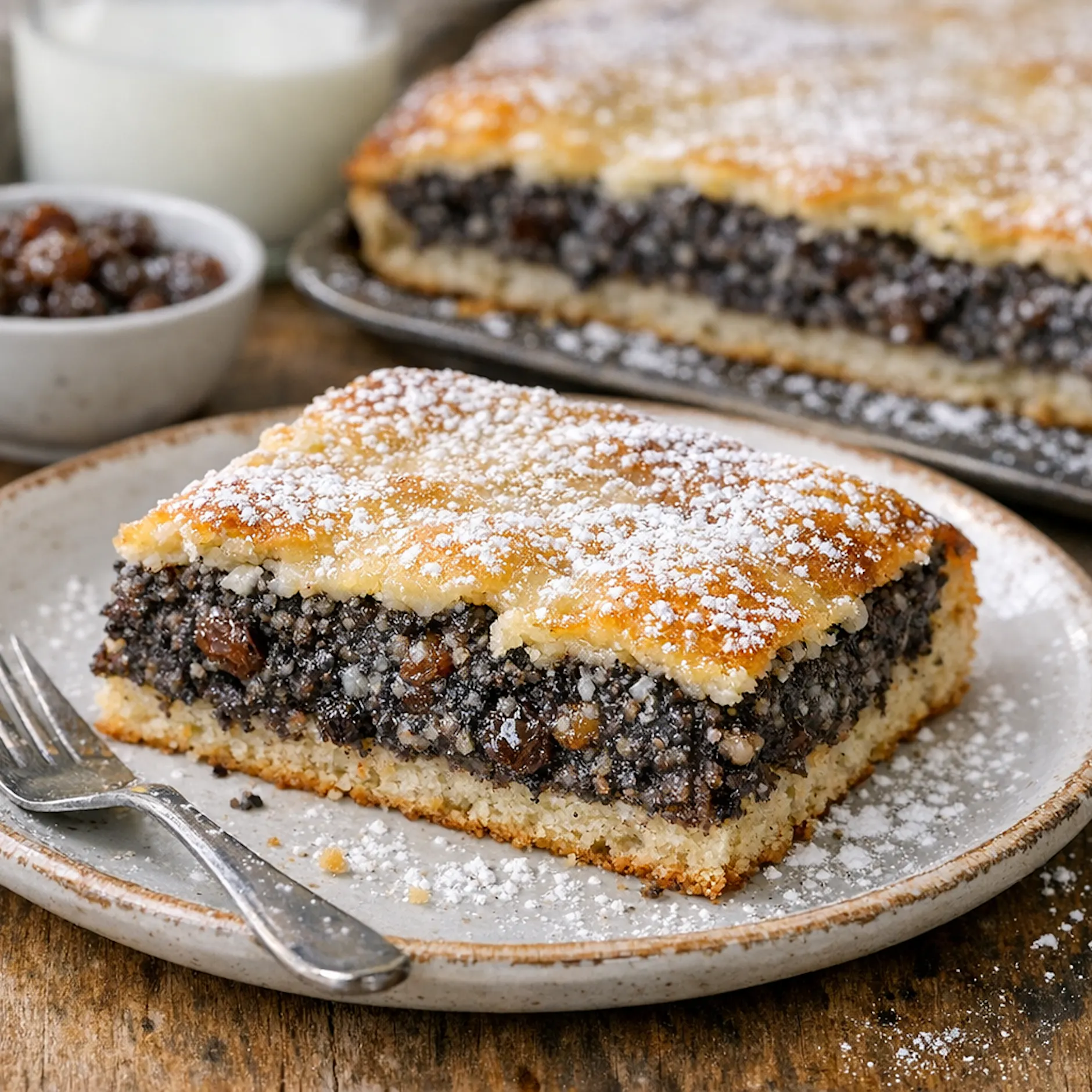 Rudolstädter Mohnkuchen aus Thüringen: Blechkuchen aus dem Osten