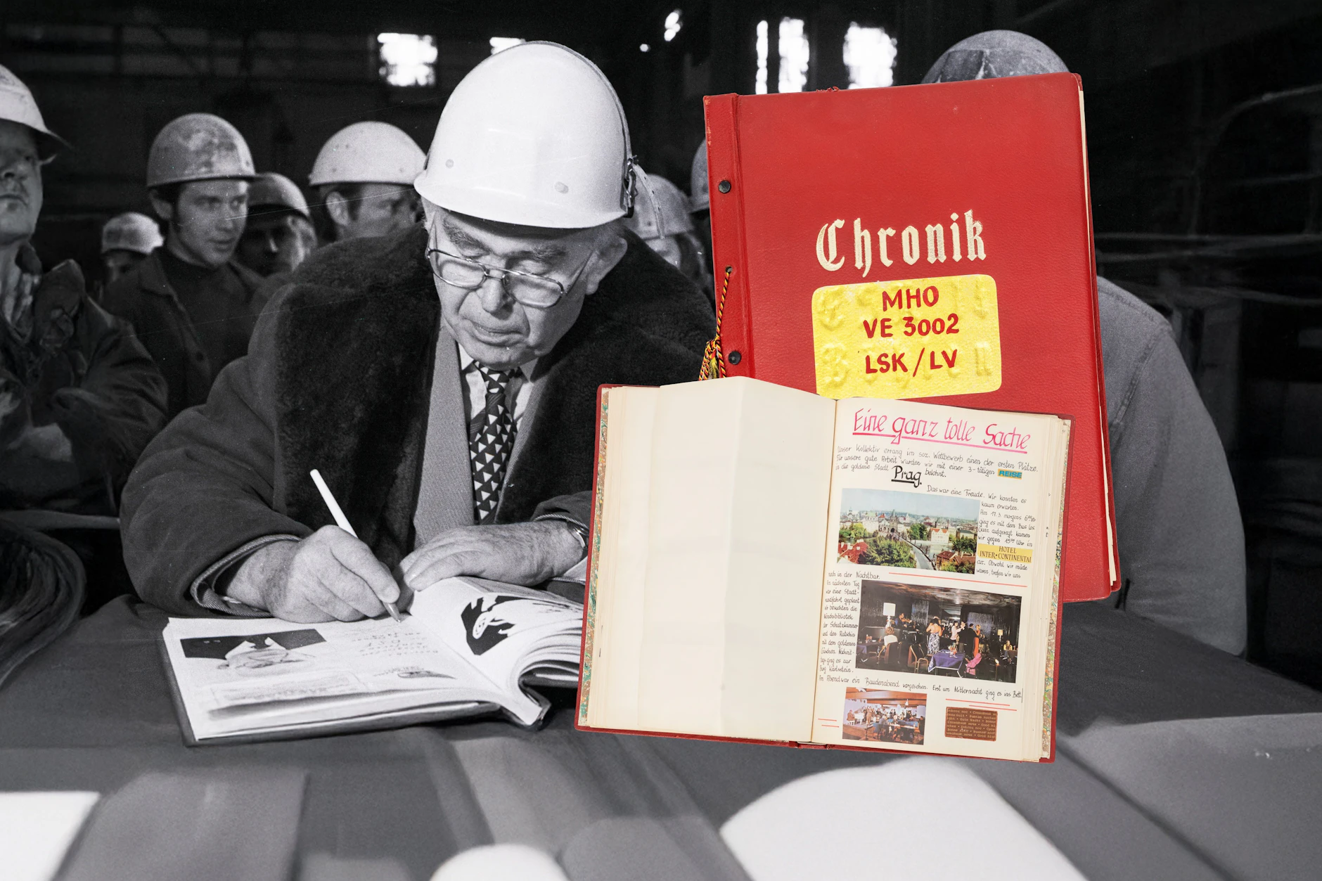 Brigadetagebücher wurden in der DDR in vielen Betrieben geführt. Noch heute erinnern sich viele daran.