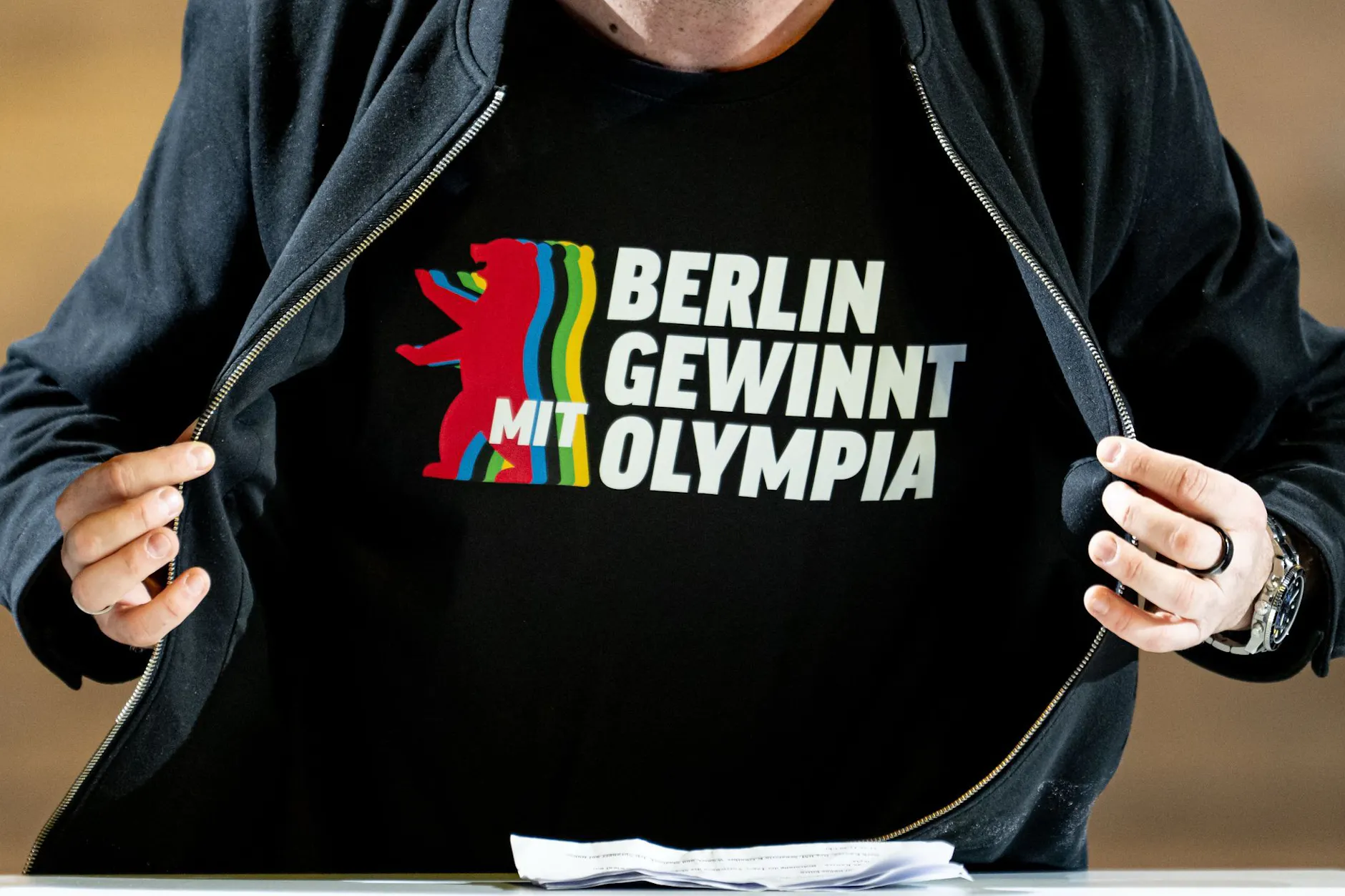 Berlin macht derzeit viel Werbung, um Zustimmung für das Projekt Olympia zu bekommen.