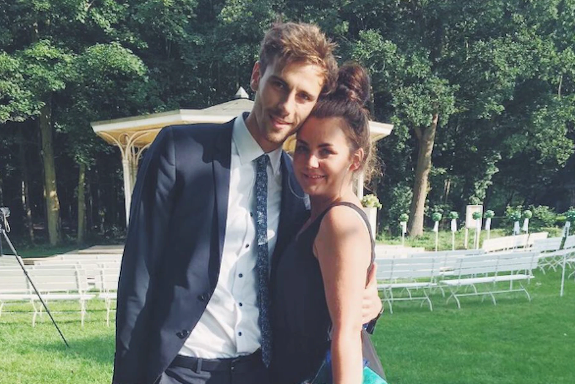 Franzi und Fynn im Juli 2017: Sie waren über 20 Jahre lang ein Paar.