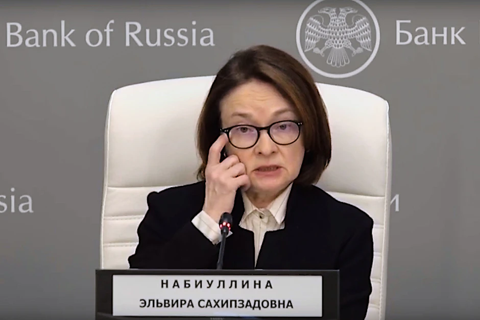 Die Chefin der Russischen Zentralbank, Elvira Nabiullina