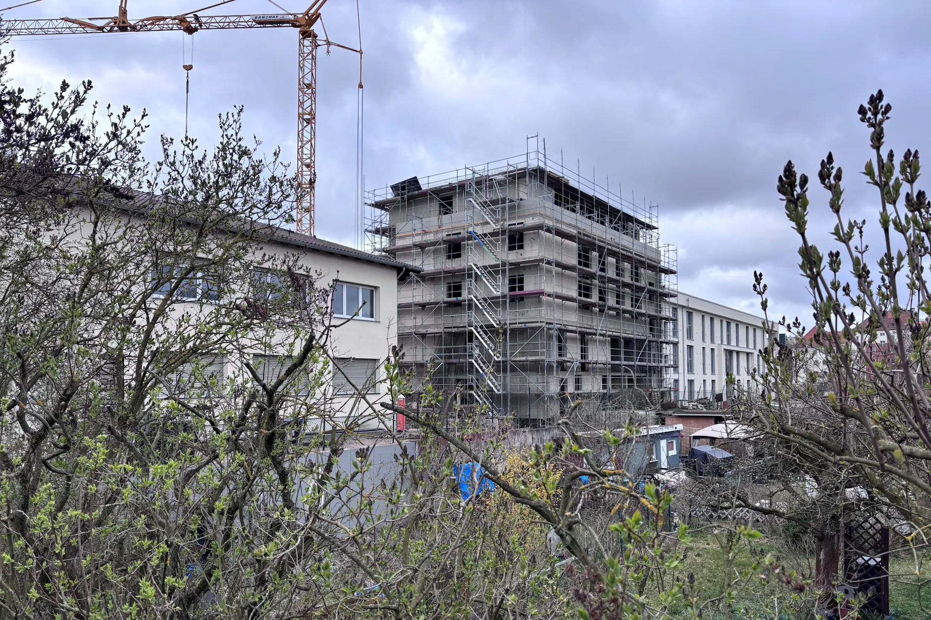 Der Neubau an der Harzer Straße in Berlin-Neukölln