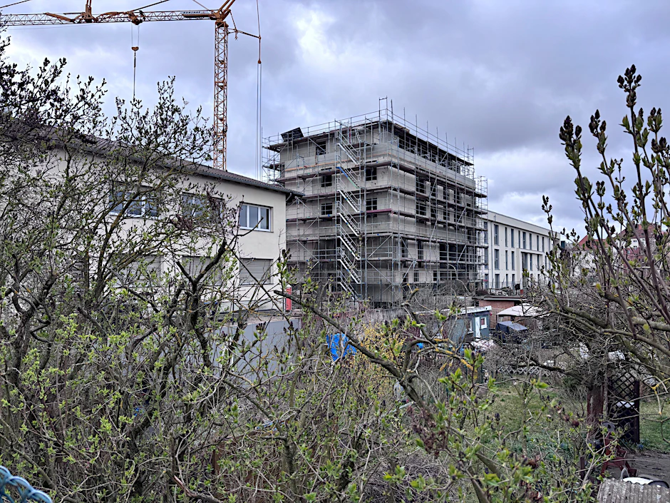Der Neubau an der Harzer Straße in Berlin-Neukölln