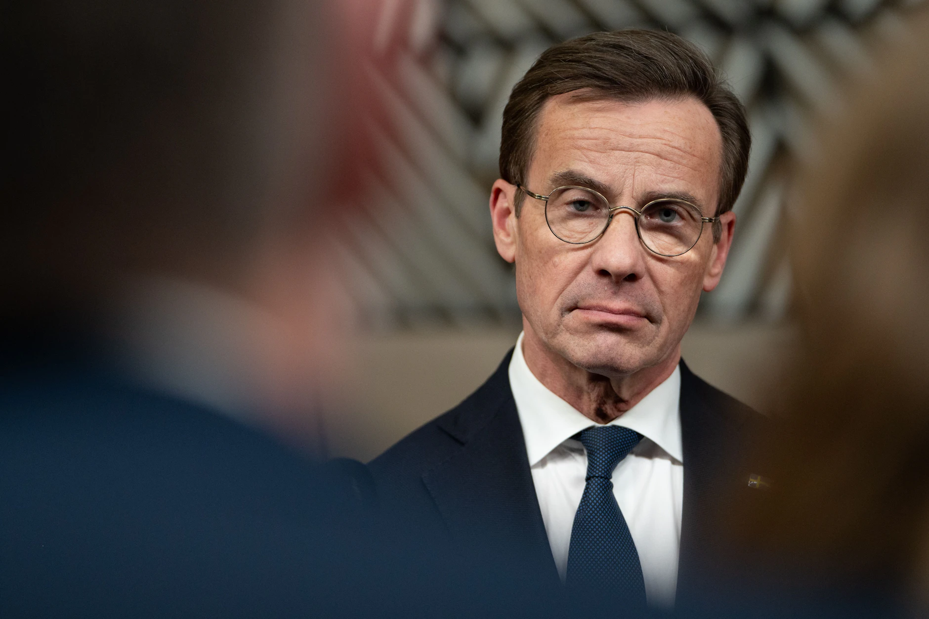 Ministerpräsident Ulf Kristersson hat die&nbsp; Schwedendemokraten aus der Isolation geholt.