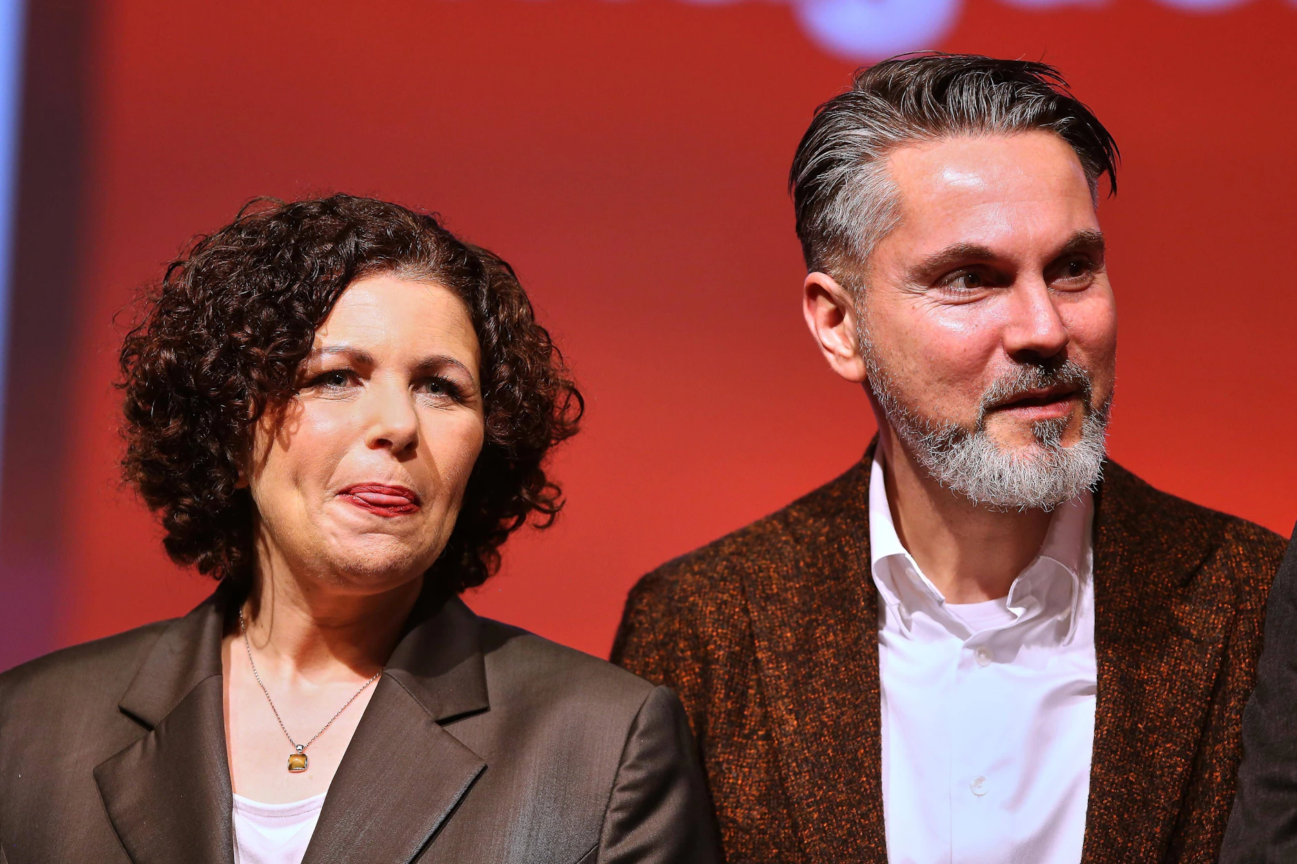 Die BSW-Parteivorsitzenden Amira Mohamed Ali und Fabio De Masi