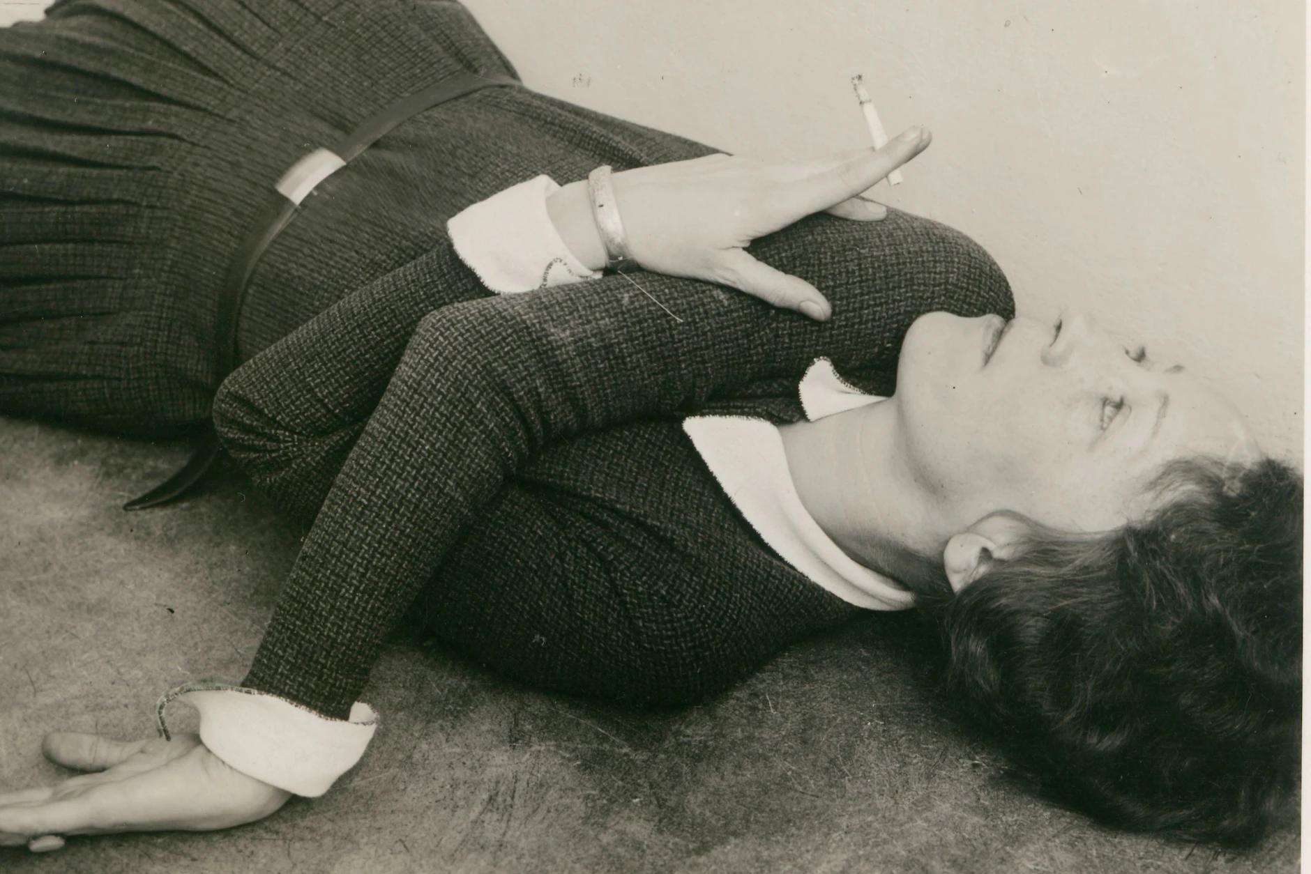 Grit Kallin-Fischer: „Selbstporträt mit Zigarette“, um 1928