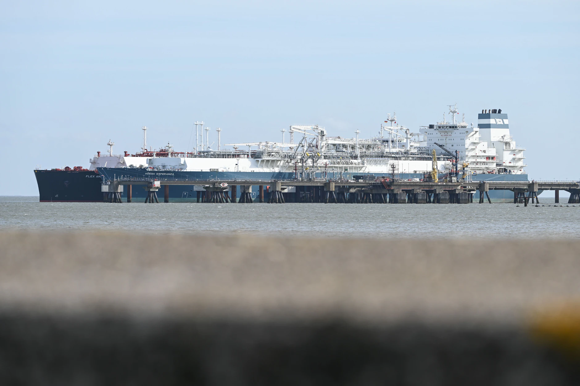 Auch in Wilhelmshaven befindet sich ein LNG-Terminal.