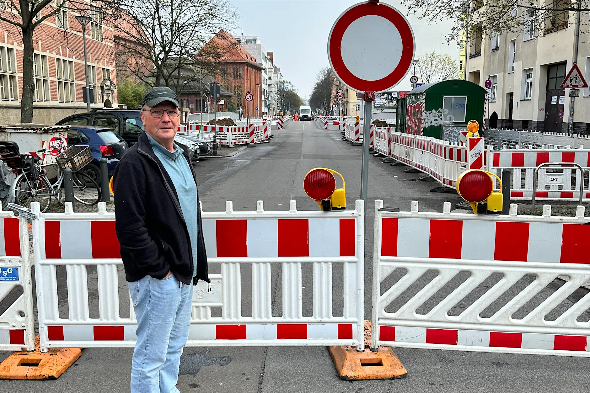 Bauarbeiten an der Dunckerbrücke: Warum die Absperrungen plötzlich weg sind