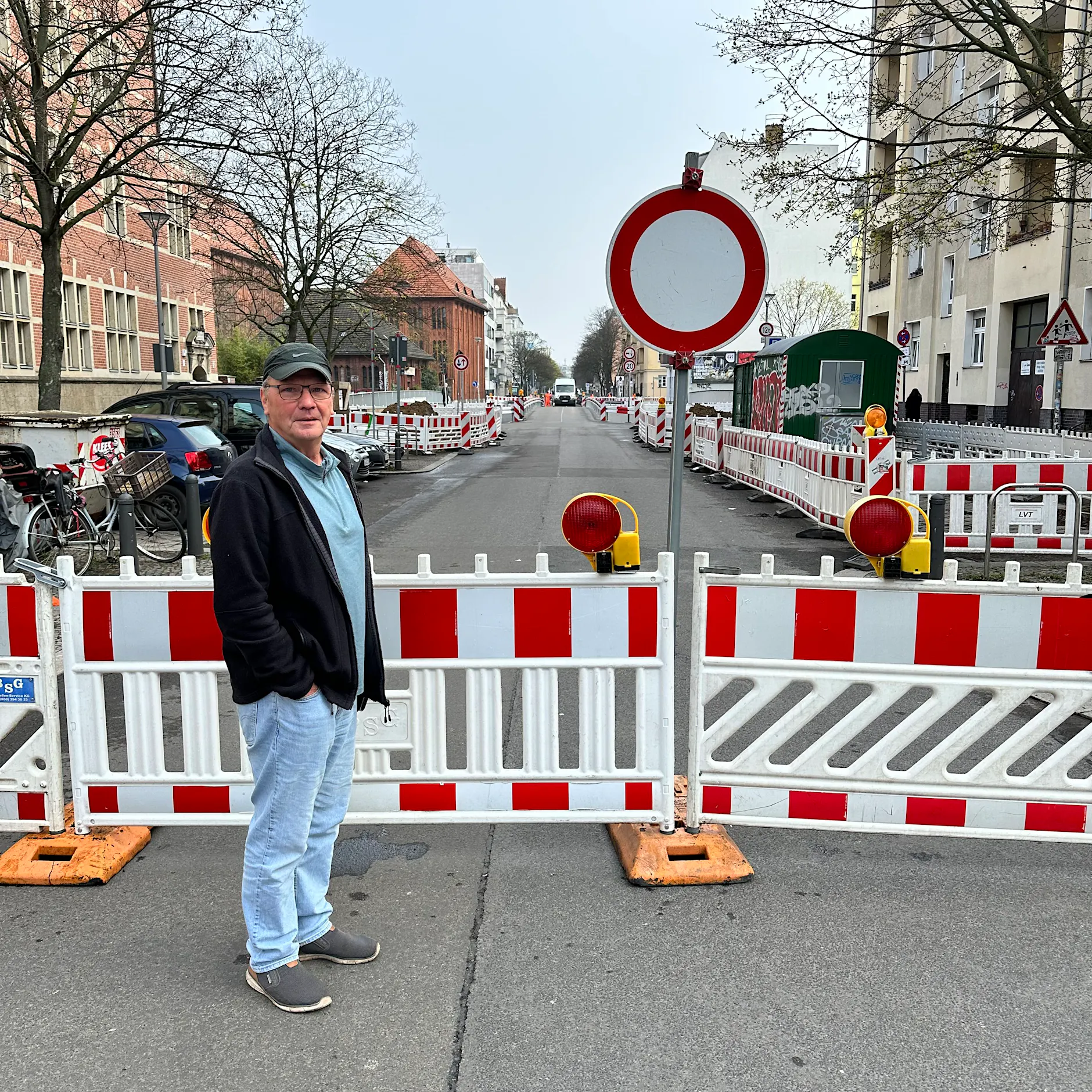 Bauarbeiten an der Dunckerbrücke: Warum die Absperrungen plötzlich weg sind