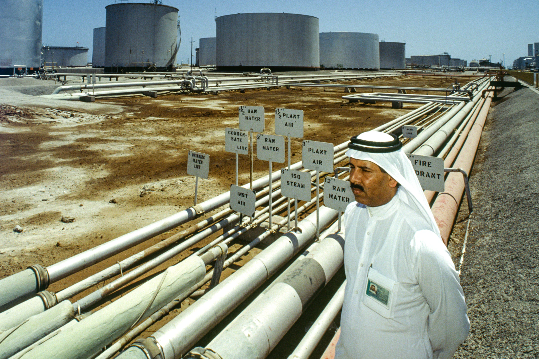 Saudi-Arabien besitzt mit Ras Tanura eines der größten Ölraffinerie- und Exportterminals der Welt.