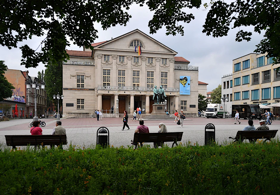 Das Deutsche Nationaltheater Weimar soll grundsaniert werden.