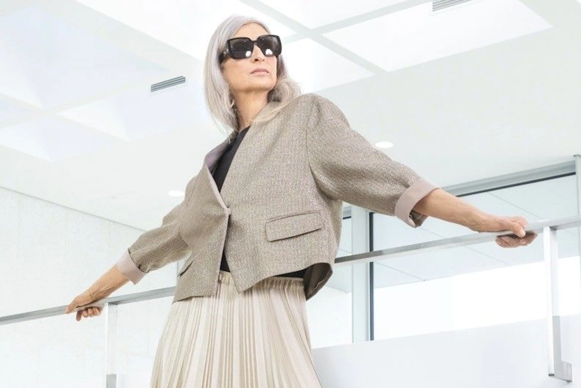 Anja Kossiwakis war schon in der DDR ein Model.