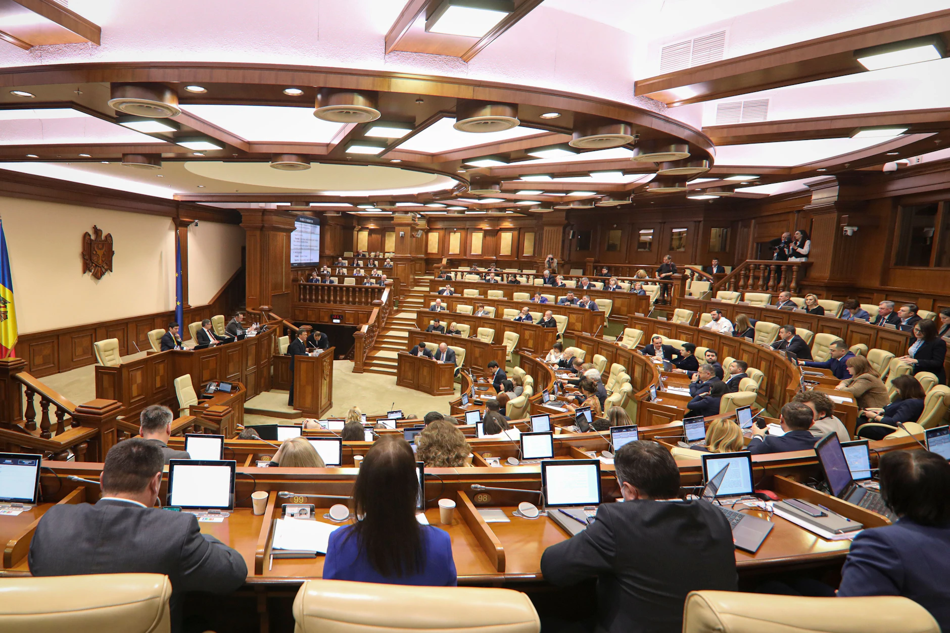 Das Parlament in Moldau