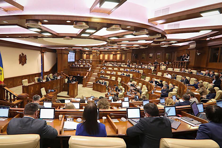Das Parlament in Moldau