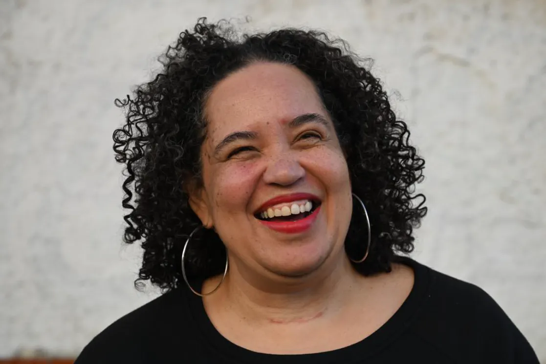 Linkspartei-Politikerin Dominique Krössin (Linke).