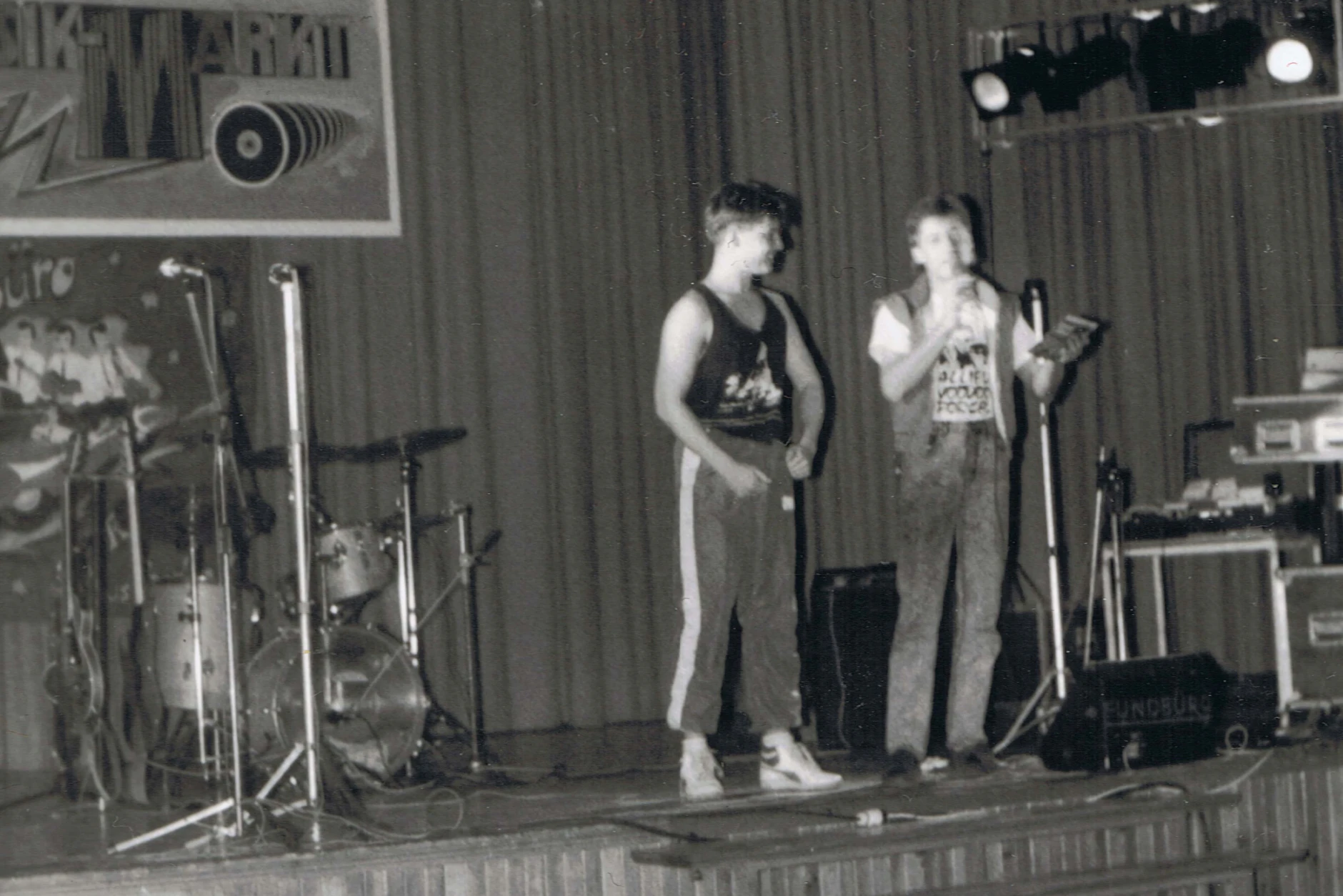 1990: Die „Melodics“ aus Stralsund.