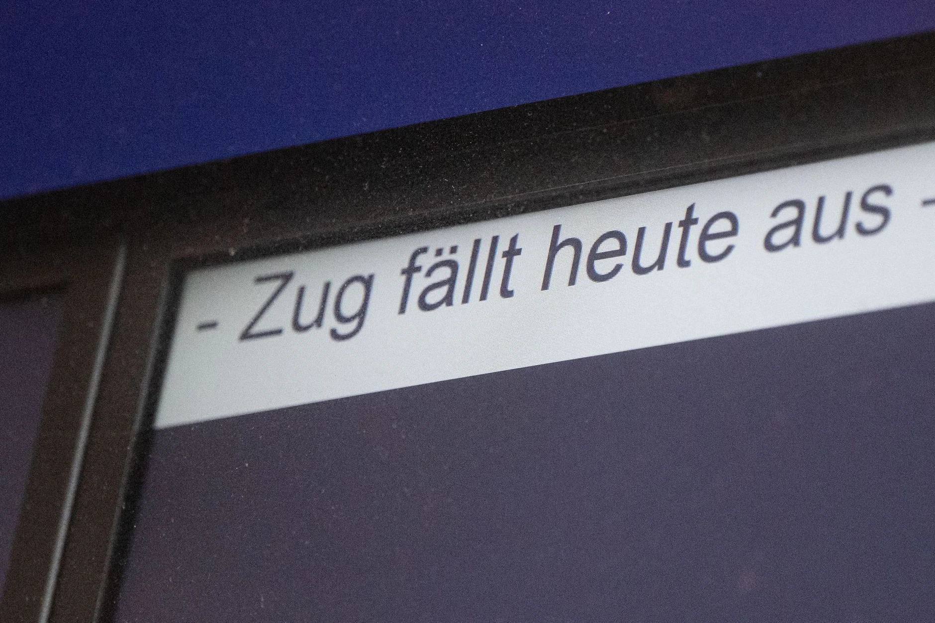 Auch die Deutsche Bahn hat mit Verspätungen zu kämpfen.