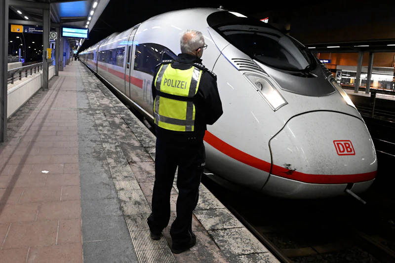 Panik im ICE: Bewaffneter Mann droht mit Anschlag, zwölf Verletzte