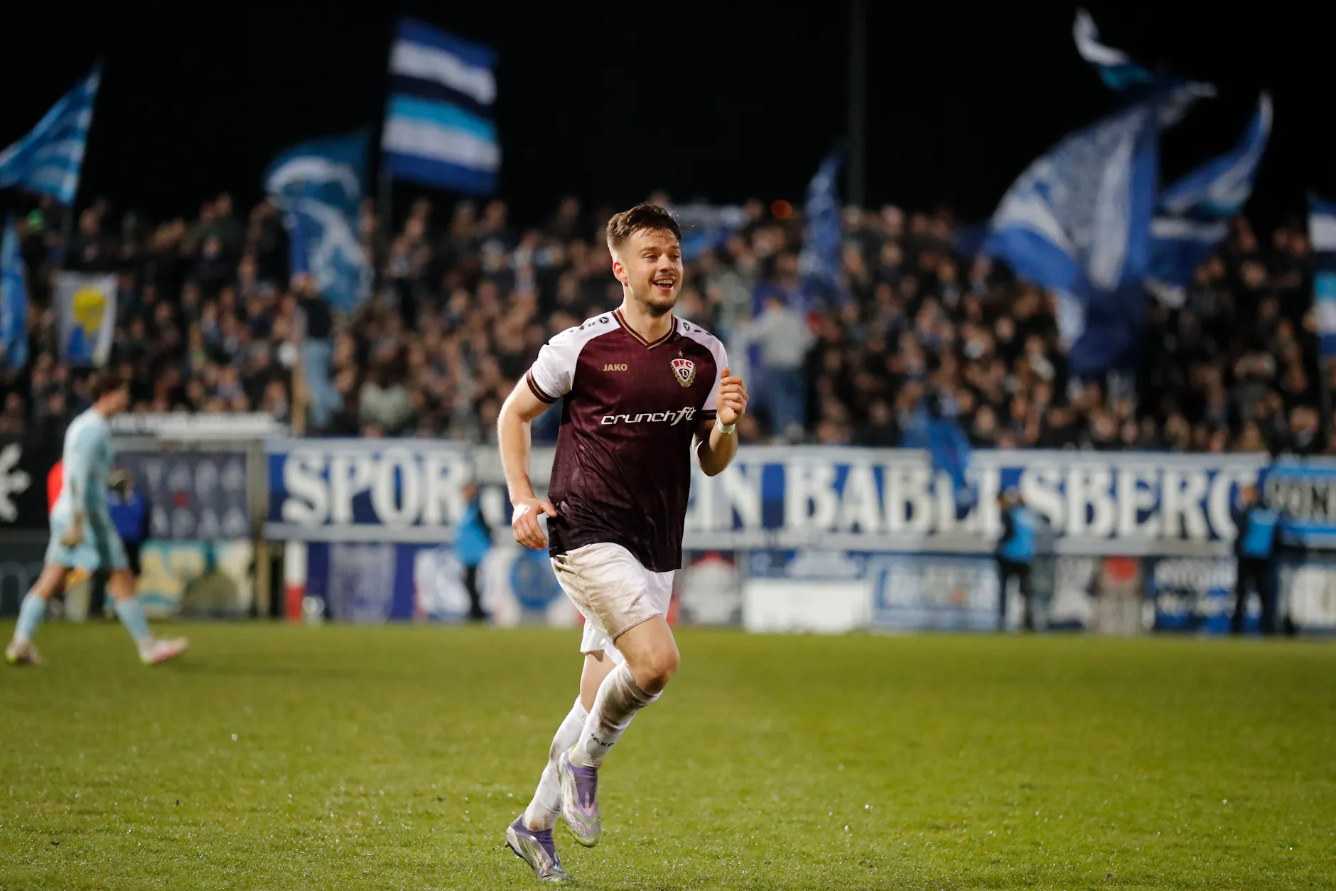 Das Tor zum 2:1 durch Ivan Knezevic reichte dem BFC Dynamo in Babelsberg nicht zum Sieg.