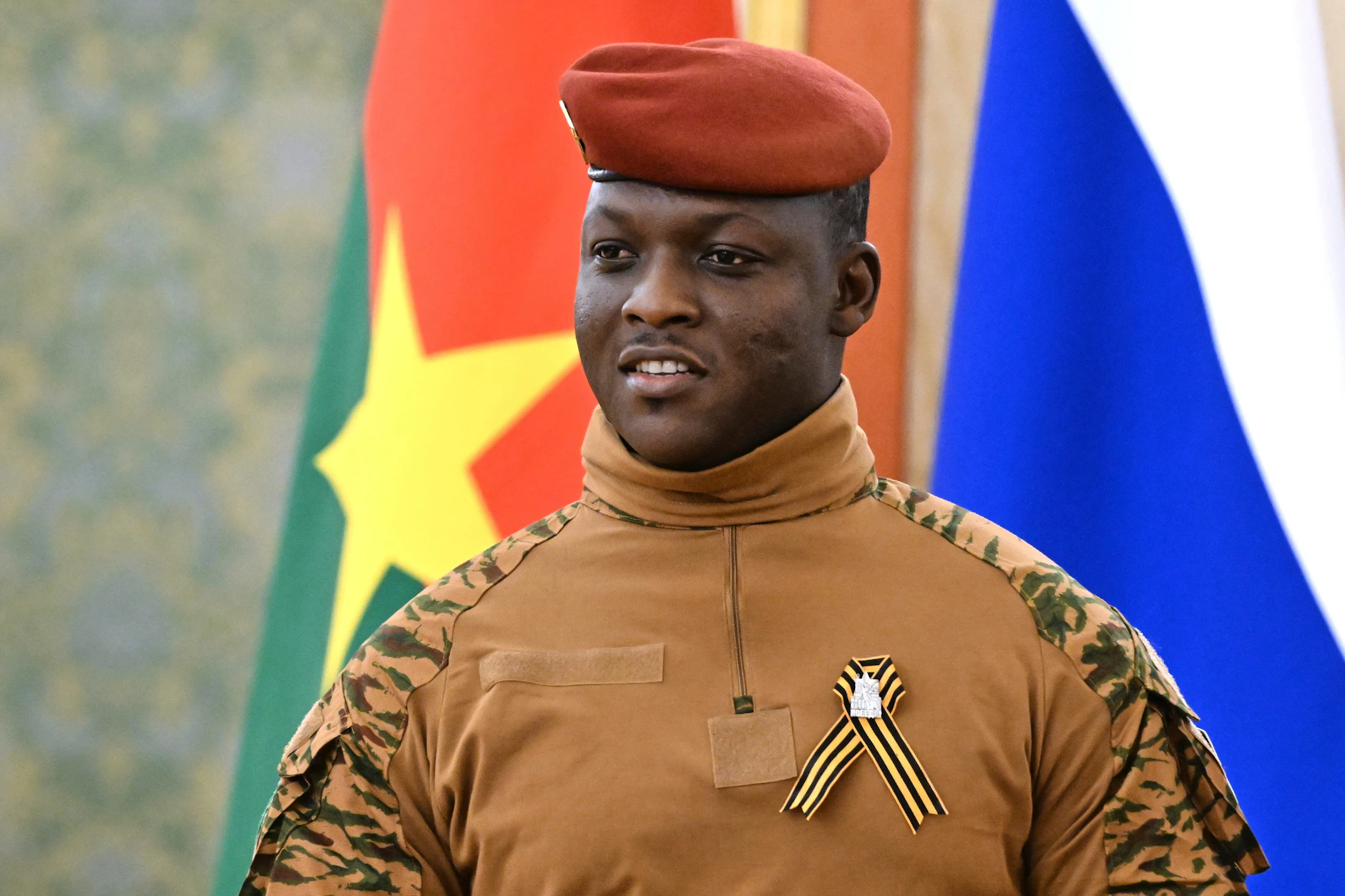 Der Präsident von Burkina Faso, Ibrahim Traore