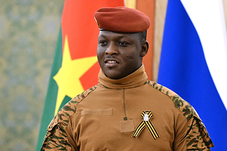 Der Präsident von Burkina Faso, Ibrahim Traore